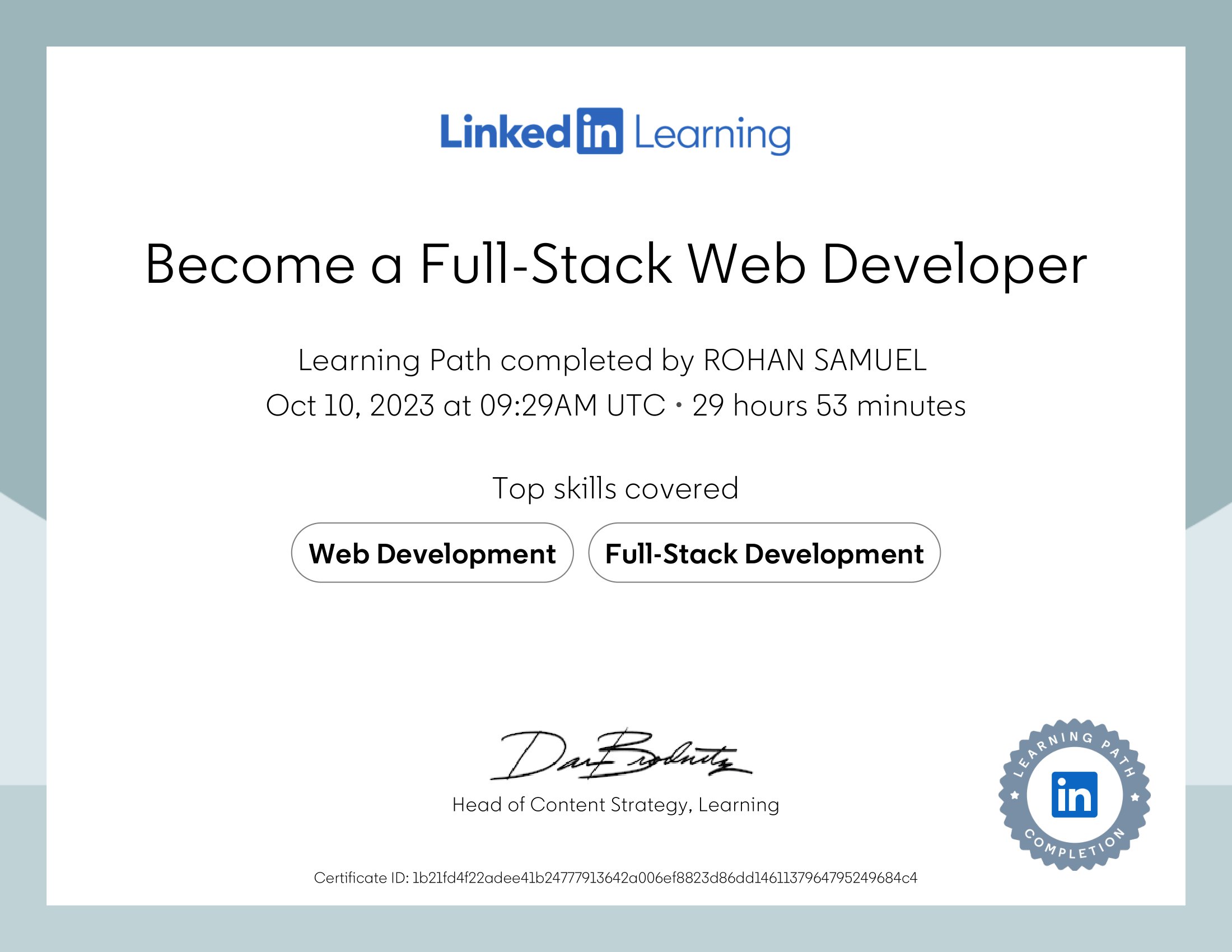 Become a FullStack Web Developer